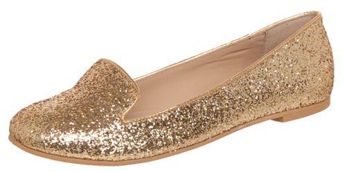 slipper dourado gold