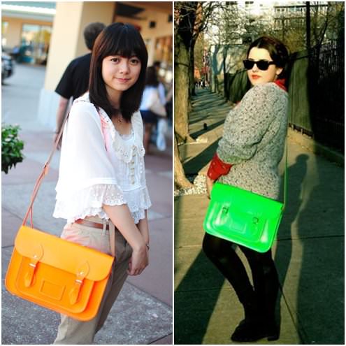 neon satchel