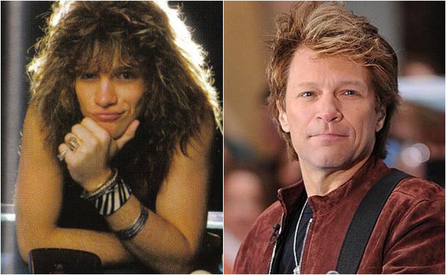 antes e depois bon jovi