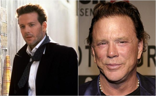 antes e depois mickey rourke