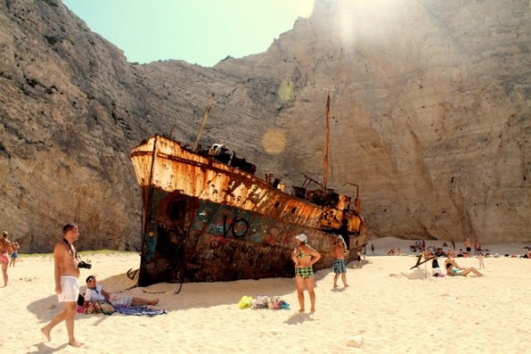 barco de Navagio