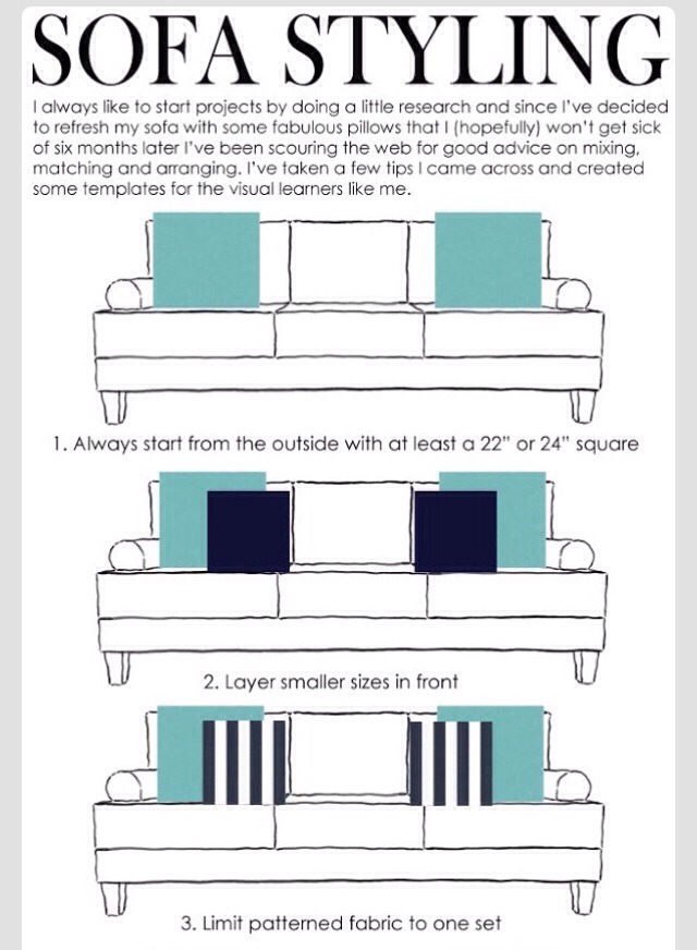 sofa styling