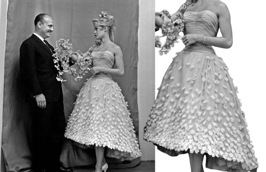  Brigitte Bardot e Pierre Balmain 